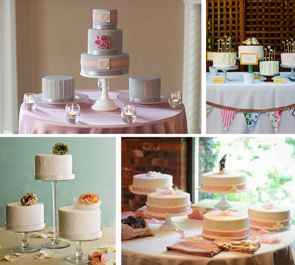 Multiple Wedding Cakes