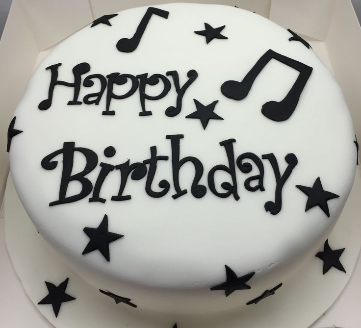 Music Birthday Cake