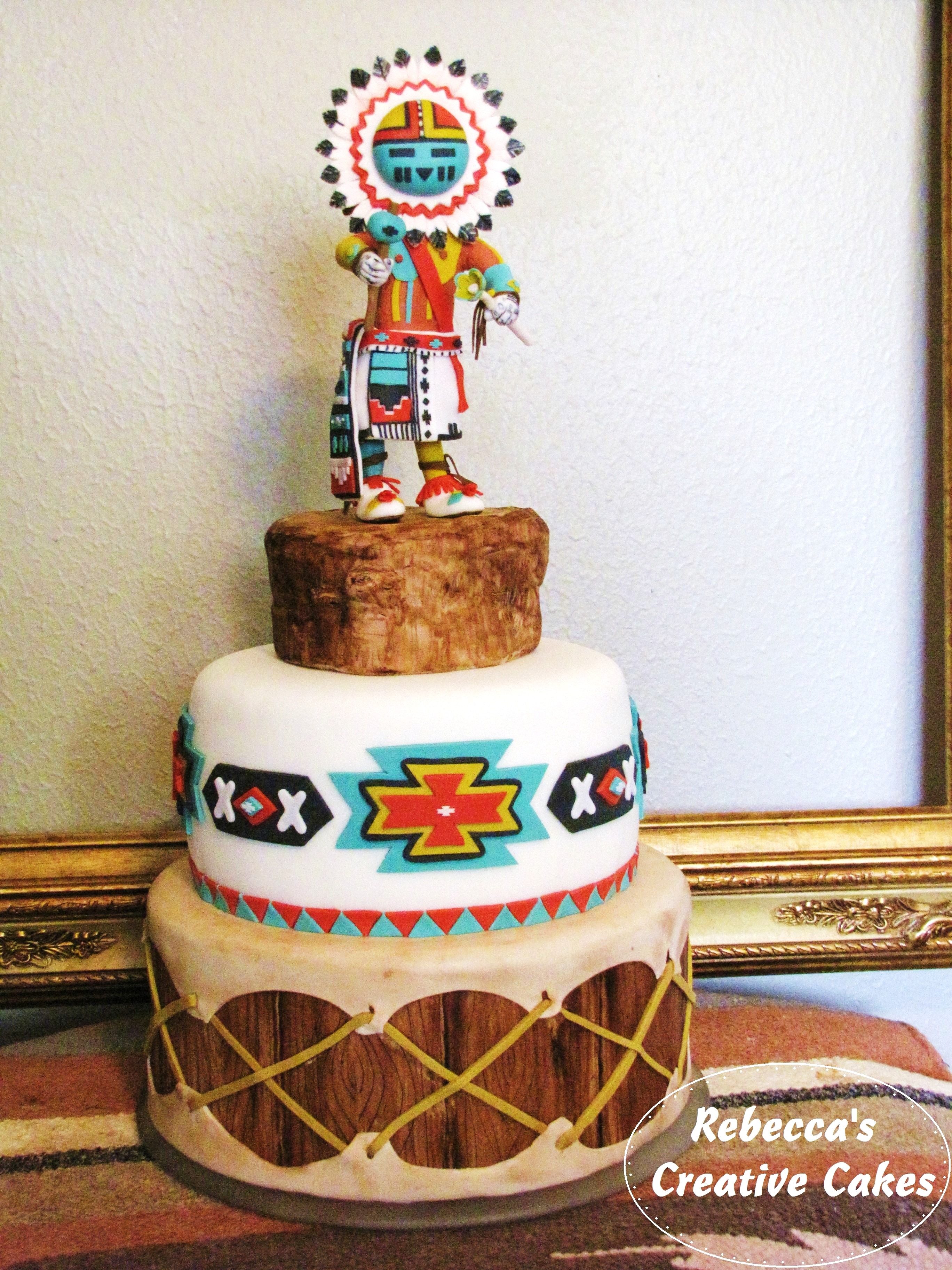 Native American Indian Birthday Cakes