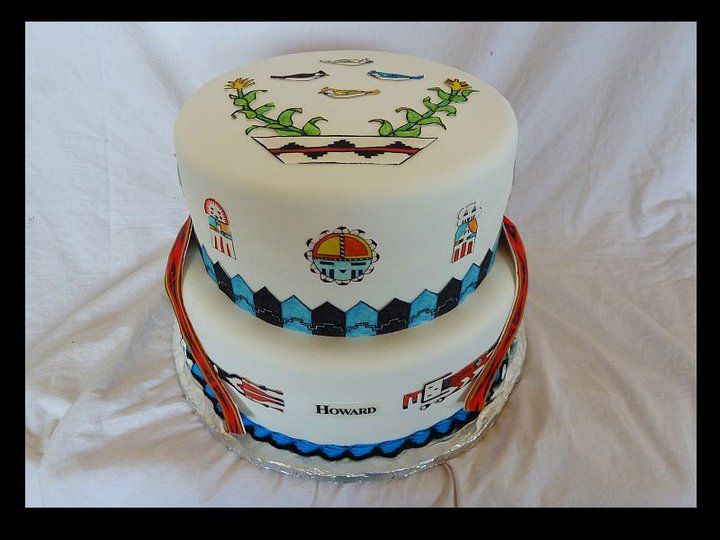 Navajo Native Cake Design