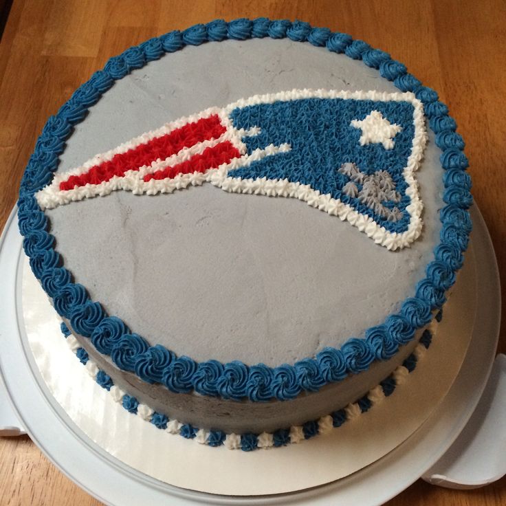 New England Patriots Cake