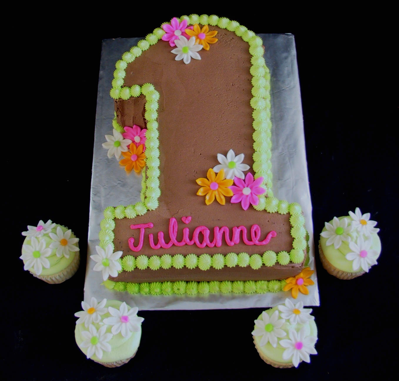 Number 1 Birthday Cakes for Girls