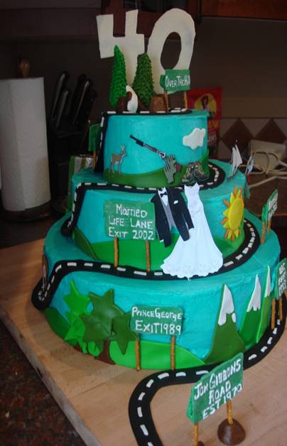 7 Photos of Road Themed Birthday Cakes