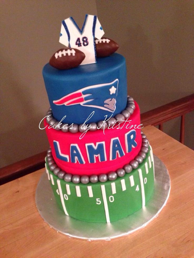 Patriots Birthday Cake