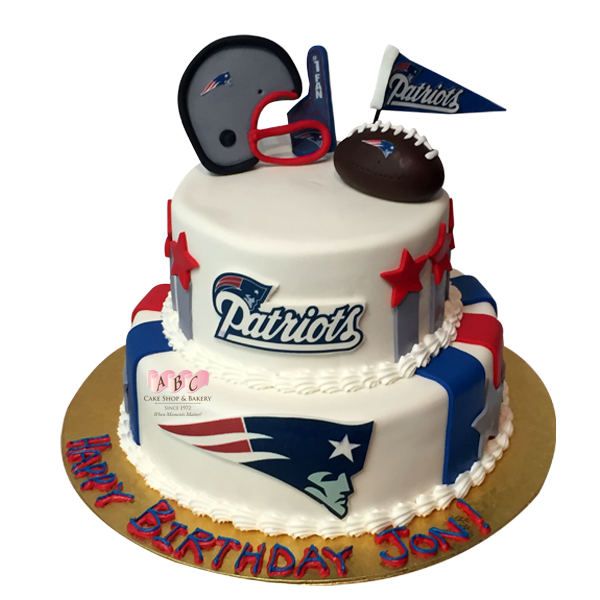 11 Photos of Patriots Birthday Cakes Football Ball