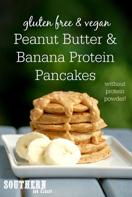 Peanut Butter Protein Pancakes