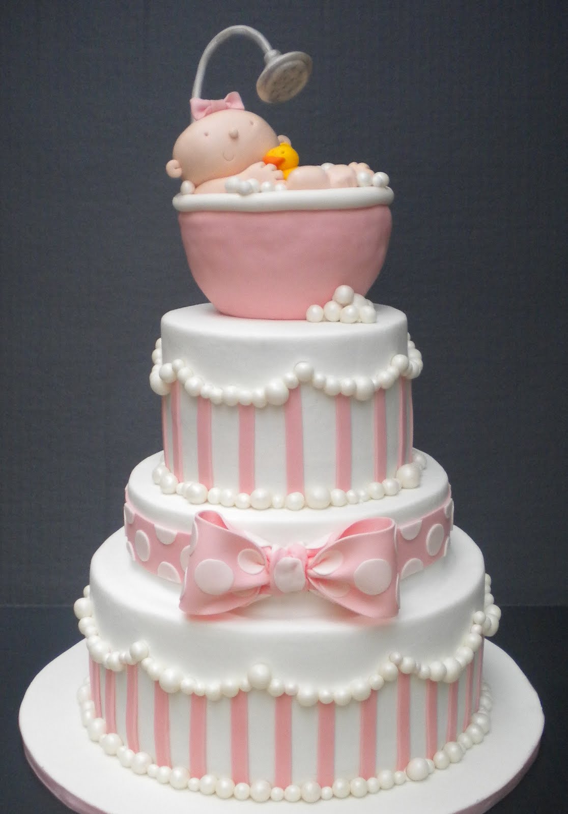 9 Photos of When Expecting A Baby Girl Shower Cakes