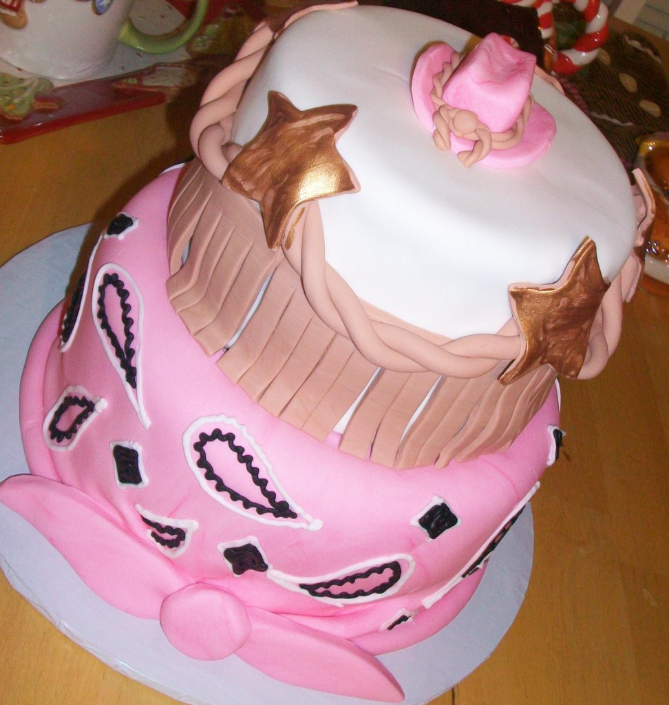 Pink Cowgirl Birthday Cake Ideas