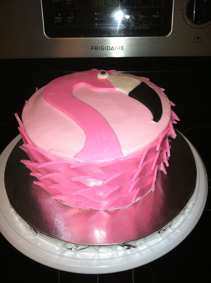 Pinterest Flamingo Cake