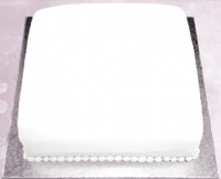 Plain White Sheet Cake