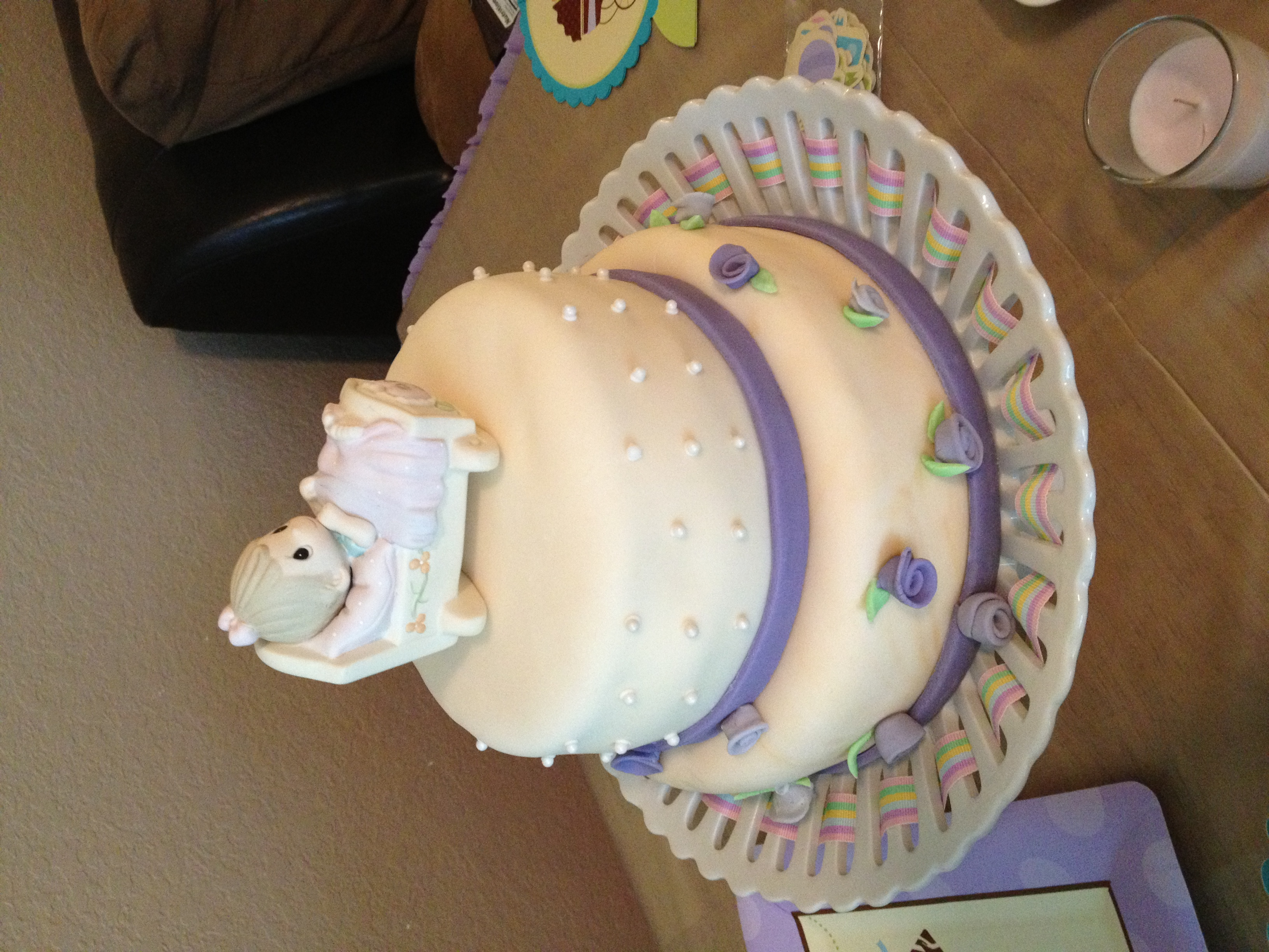 Precious Moments Baby Shower Cake Idea