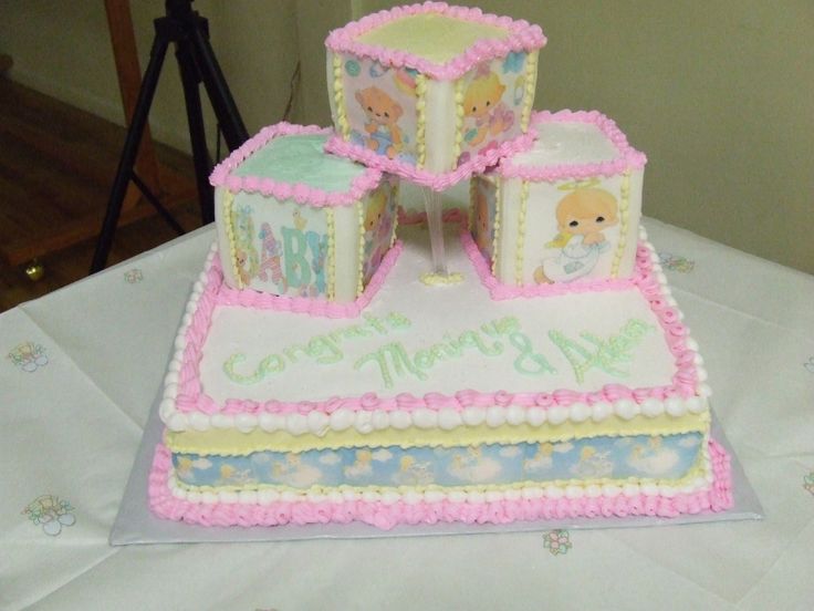 10 Photos of Precious Baby Shower Cakes