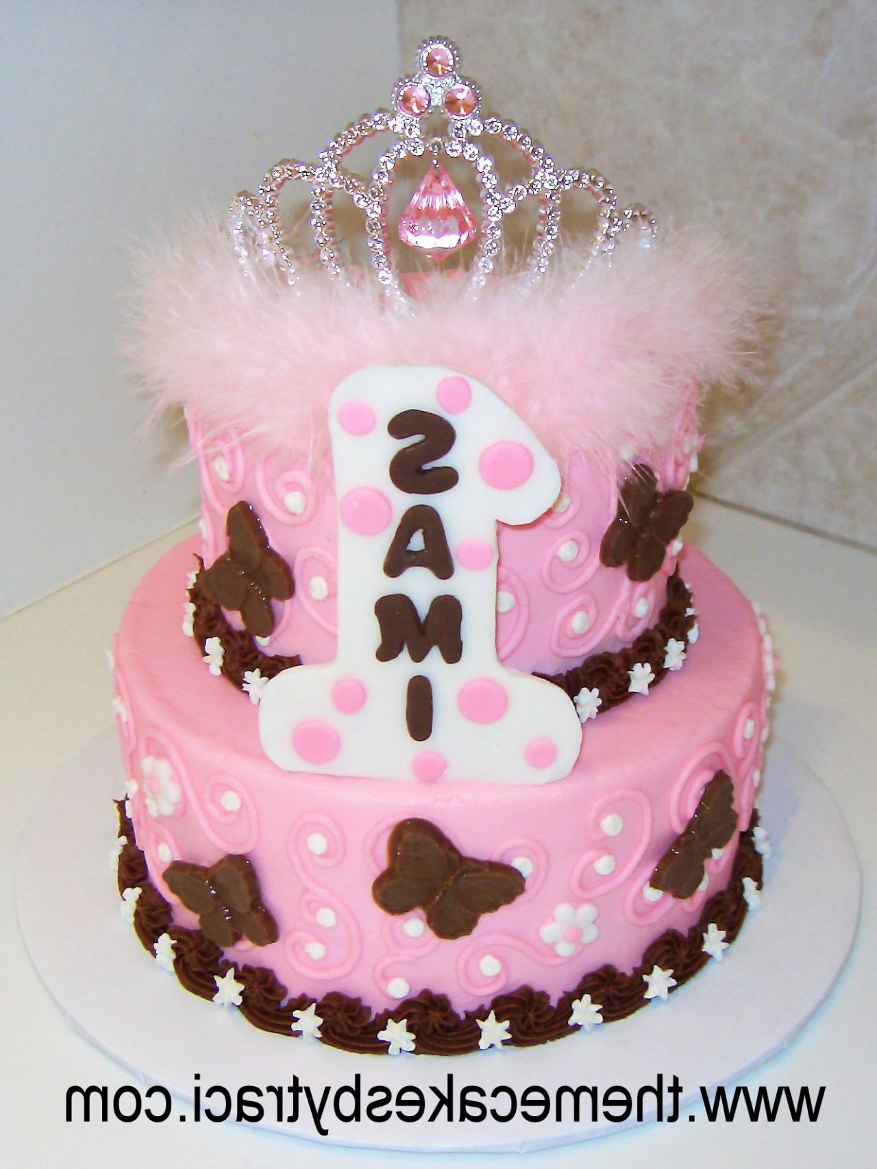 Princess 1st Birthday Cake