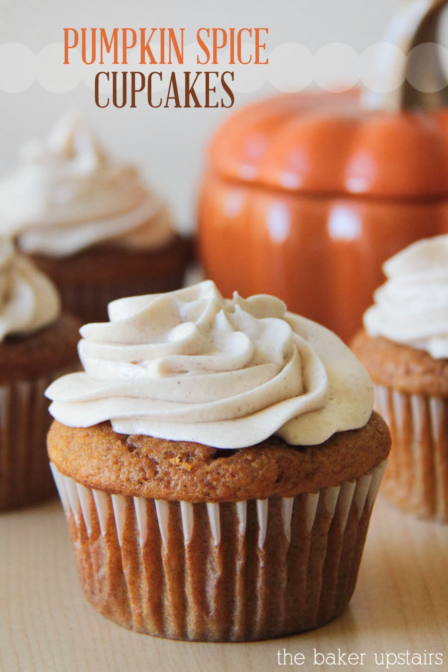 Pumpkin Spice Cupcakes