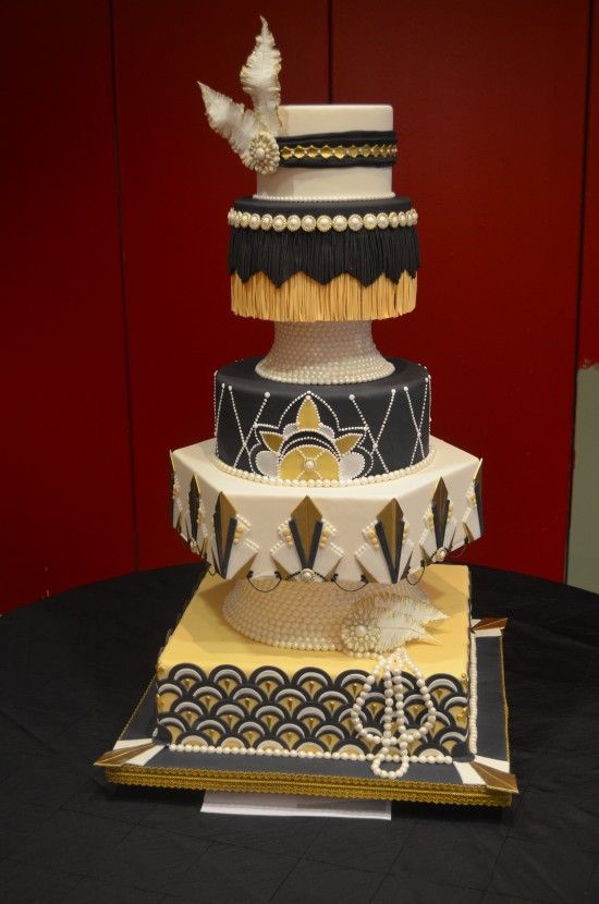 Roaring 20 S Birthday Cake Ideas