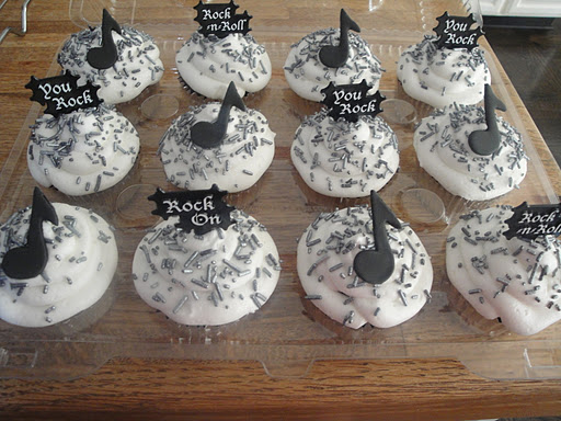 Rock'n Roll Cupcakes