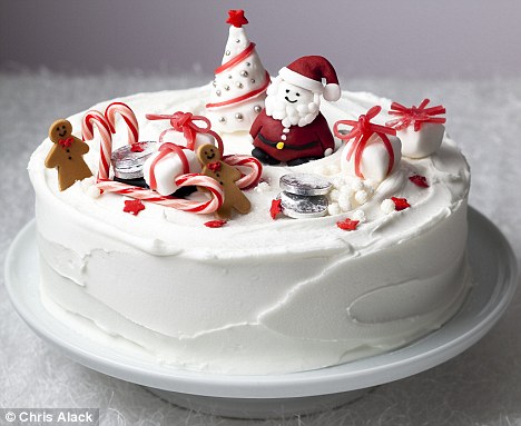 Royal Icing Christmas Cake