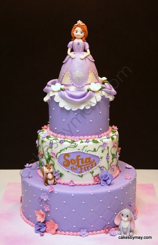 Sofia the First Birthday Cake Ideas