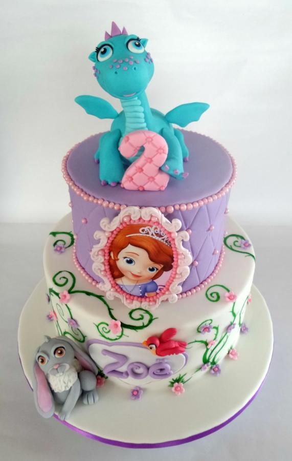 Sofia the First Birthday Cake Ideas