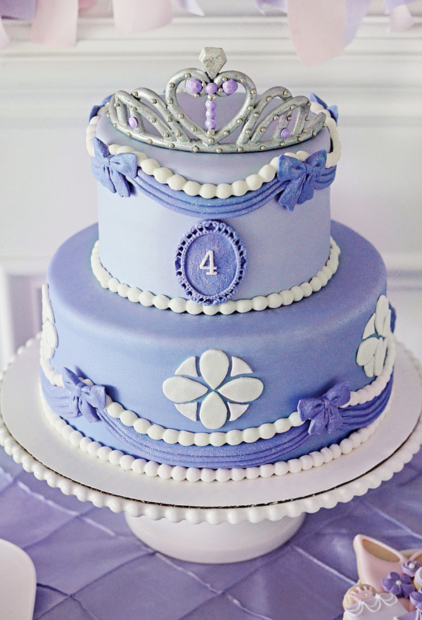 Sofia the First Birthday Cake Ideas