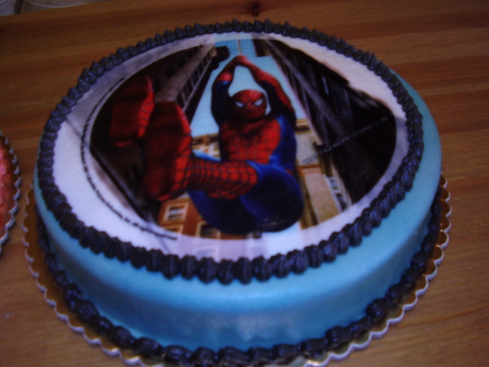 Spider-Man Birthday Cake