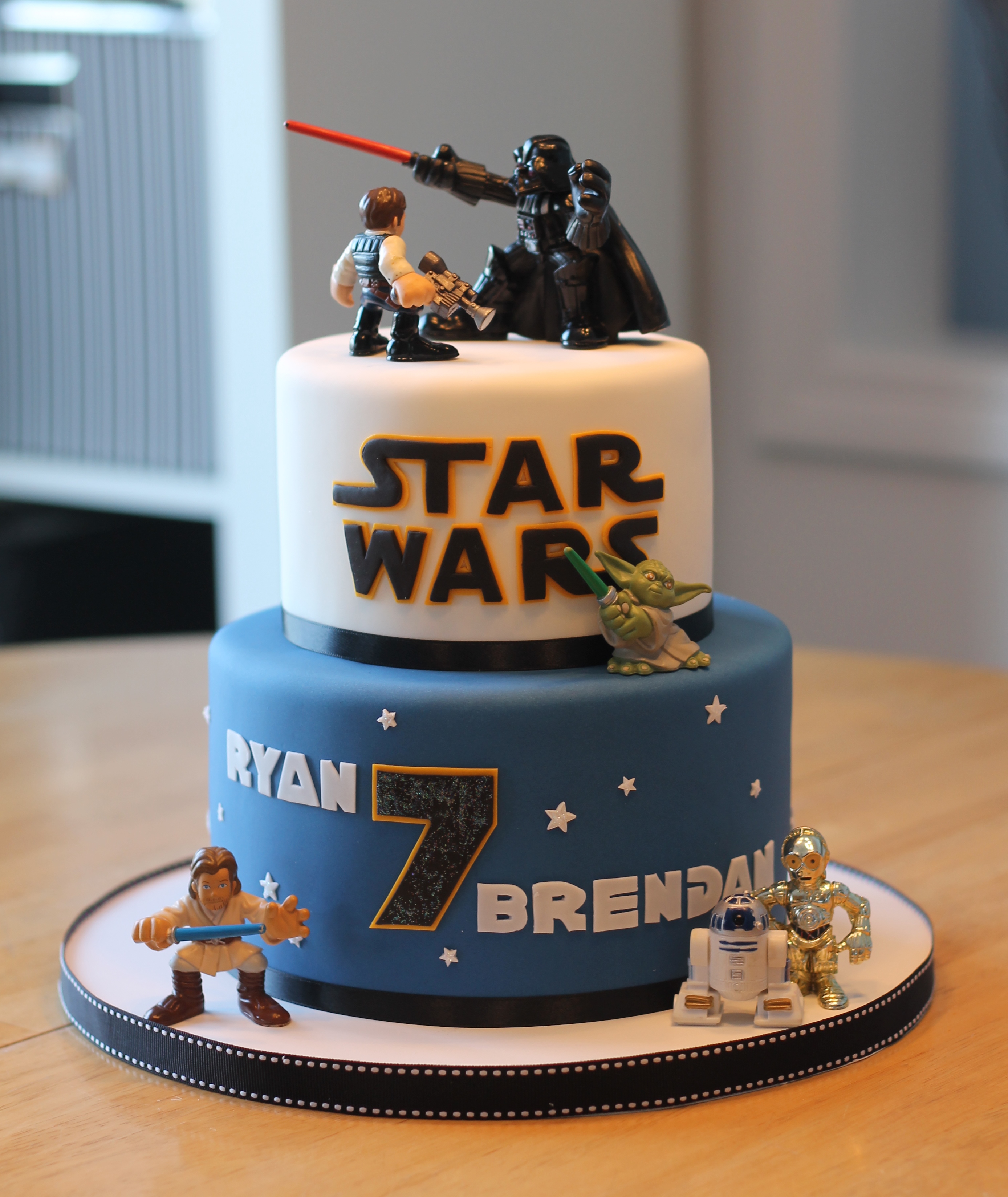 Star Wars Themed Birthday Cakes