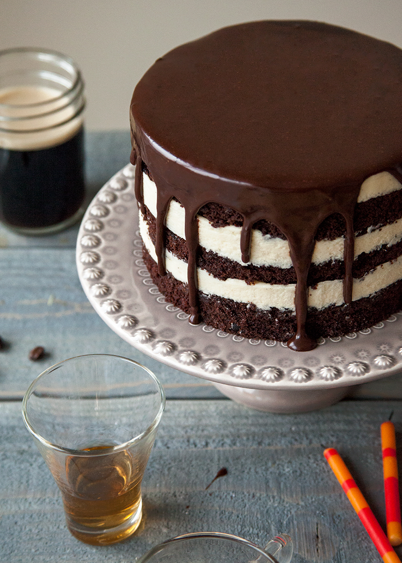 Stout Chocolate Cake Birthday