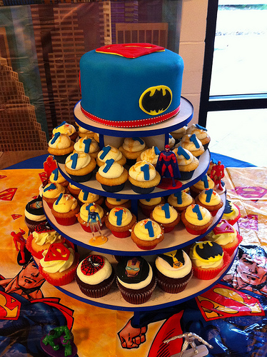 Superhero Kids Birthday Cake