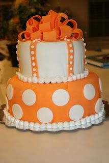 Tennessee Vols Birthday Cake