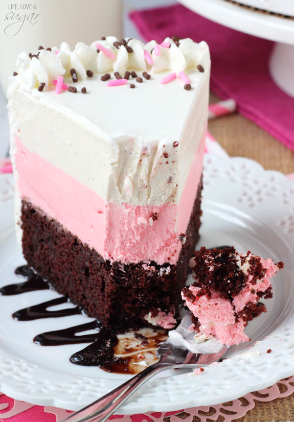 8 Photos of Neapolitan Ice Cream Cakes Carvel