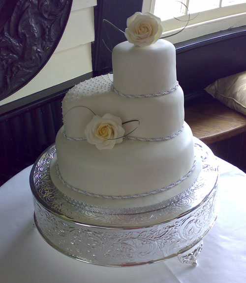 Three Tier Wedding Cake