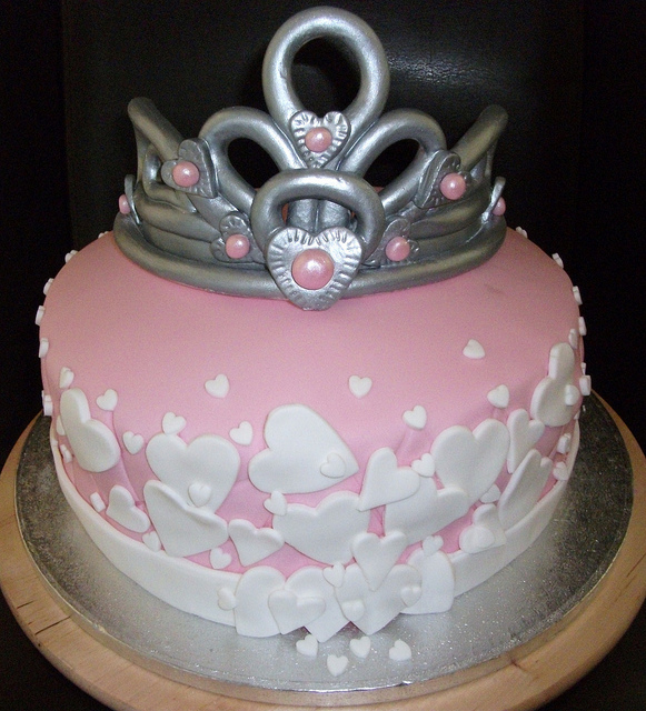 Tiara Birthday Cake