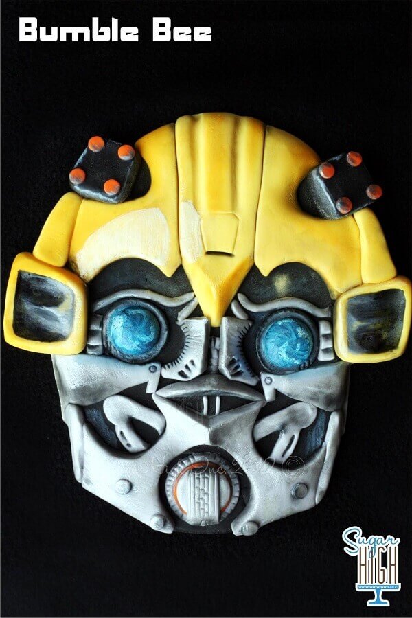 Transformers Bumblebee Cake Topper