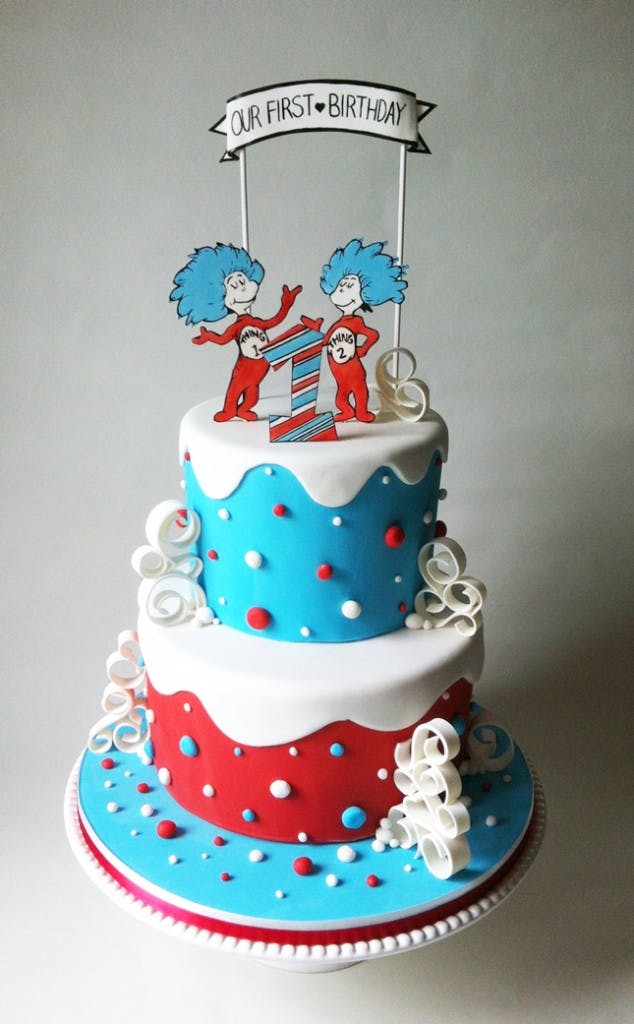 Twin Birthday Cake Ideas