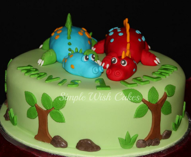 Twin Birthday Cakes