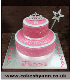 Two Tier Birthday Cake