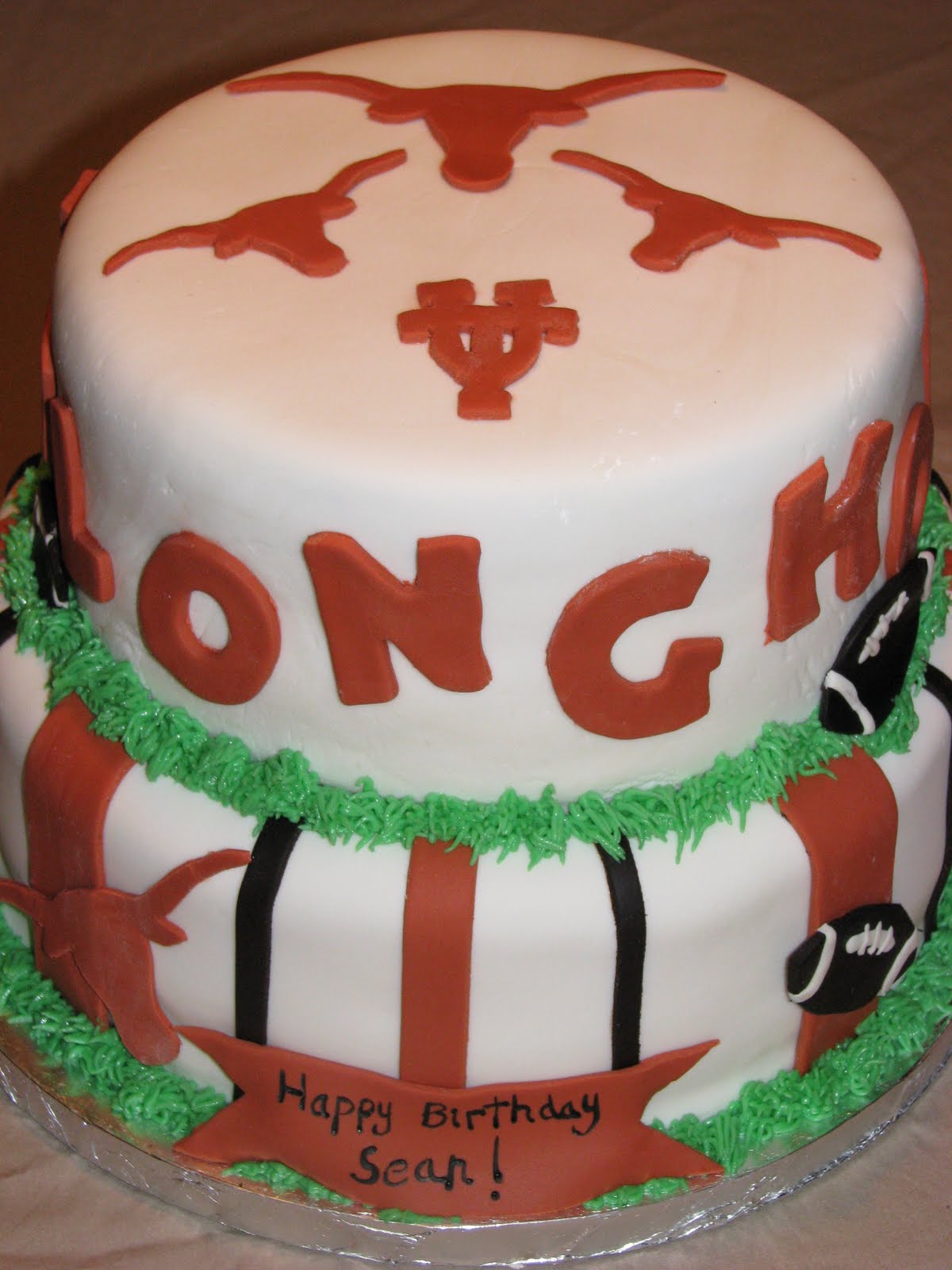 UT Longhorns Birthday Cake