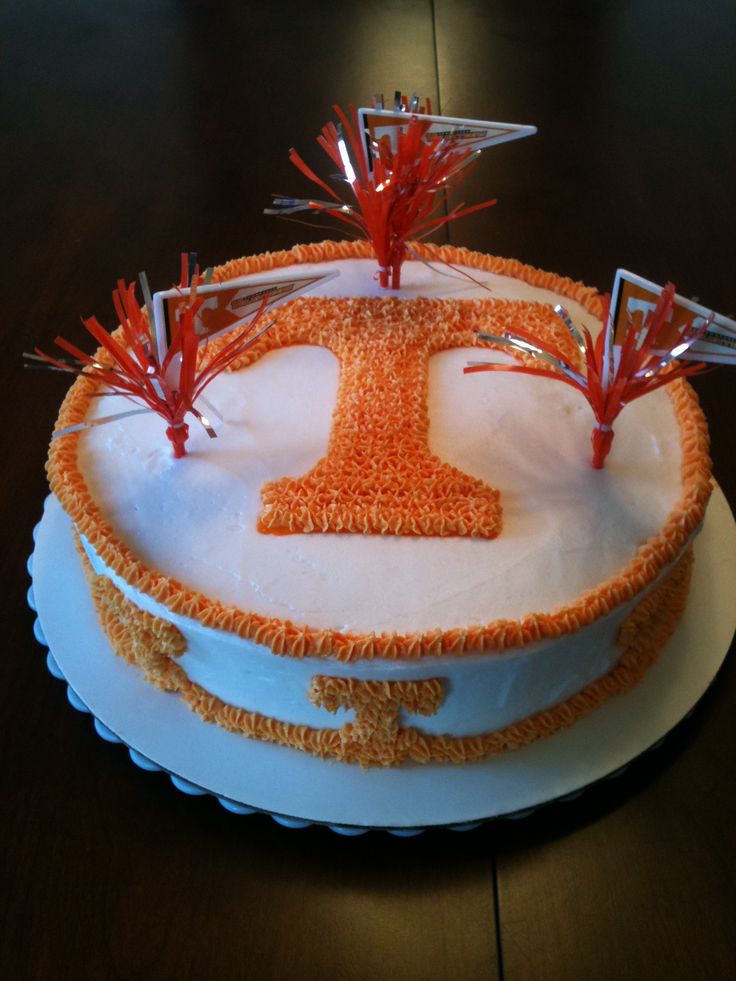 UT Vols Birthday Cake