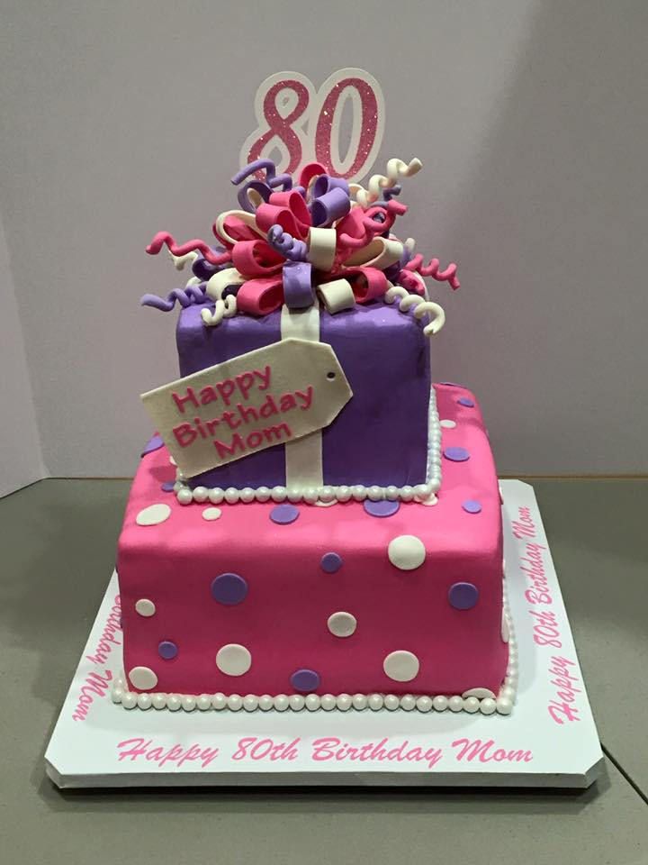 2 Tier Birthday Cake