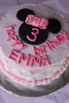 3 Year Old Girl Birthday Cake