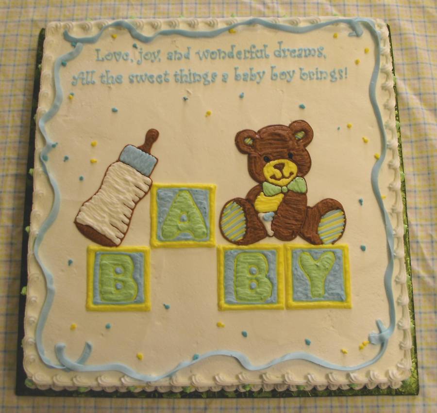 Baby Shower Cake Saying Ideas