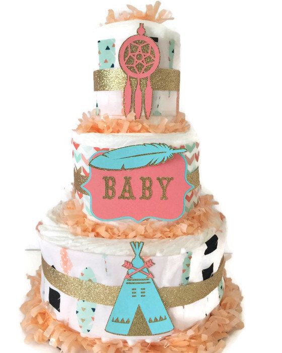 Baby Shower Diaper Cake