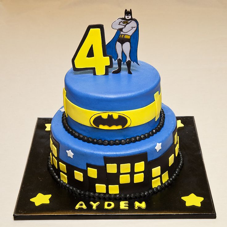 Batman Birthday Cake