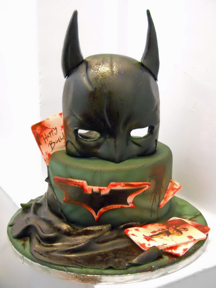 11 Photos of Black Batman Birthday Cakes