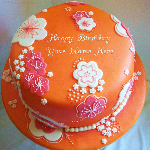 Beautiful Birthday Cakes with Names