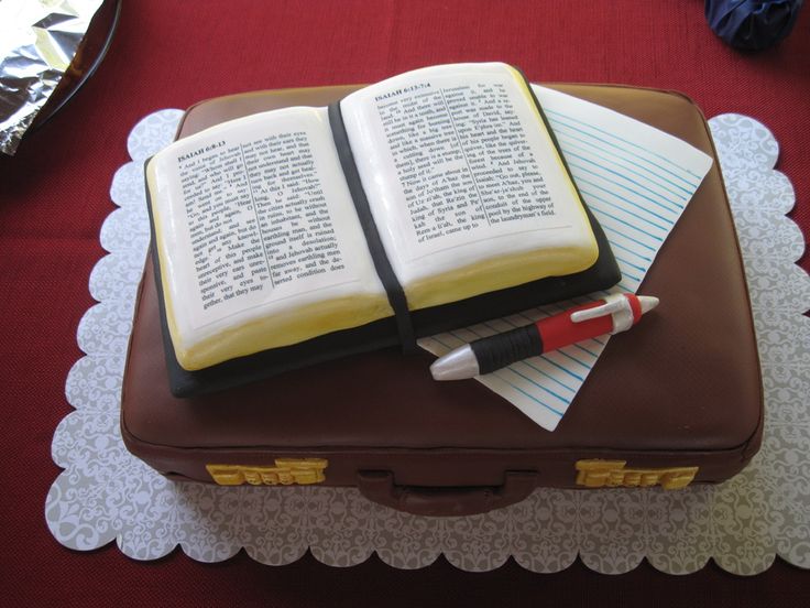 Bible Birthday Cake