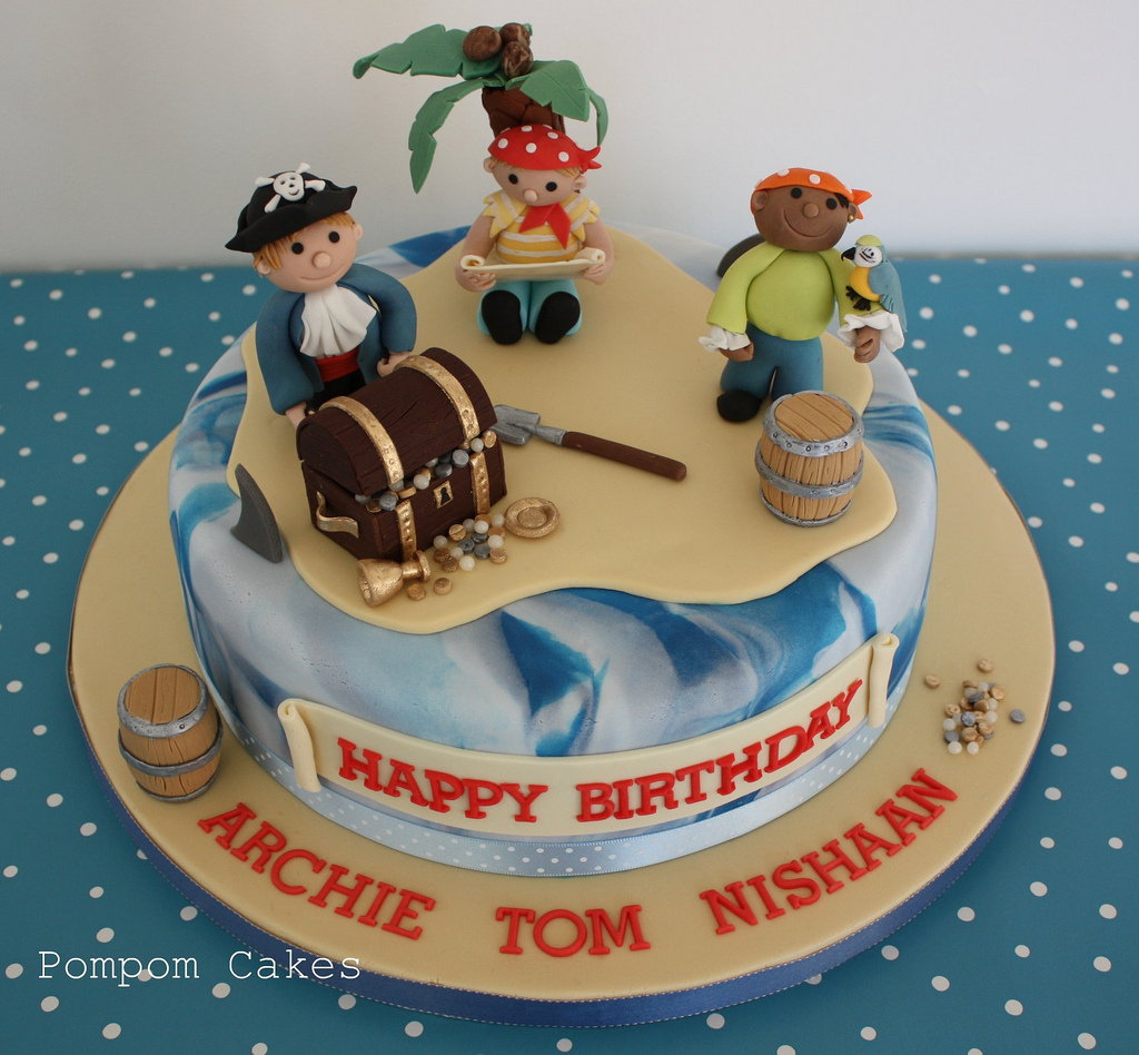 Boy Pirate Birthday Cake Ideas