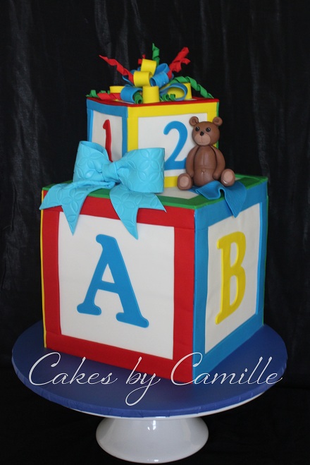 Building Blocks Baby Shower Theme