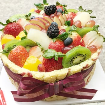 Cakes with Fruit Inside