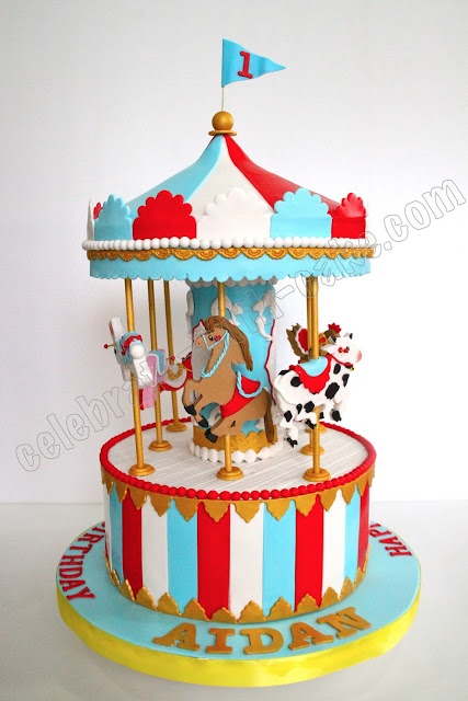 Carousel Birthday Cake